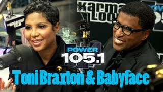 Toni Braxton and Babyface opens UP! (video)