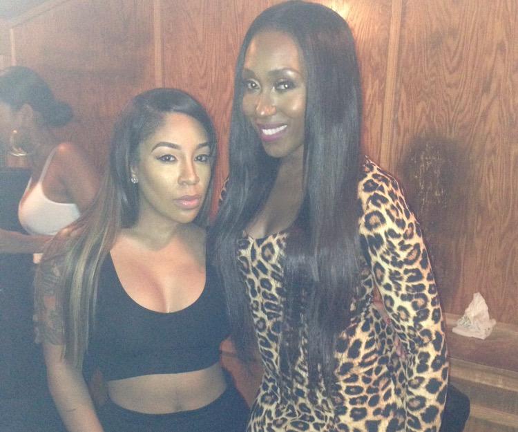 K. Michelle and DJ Dimepiece