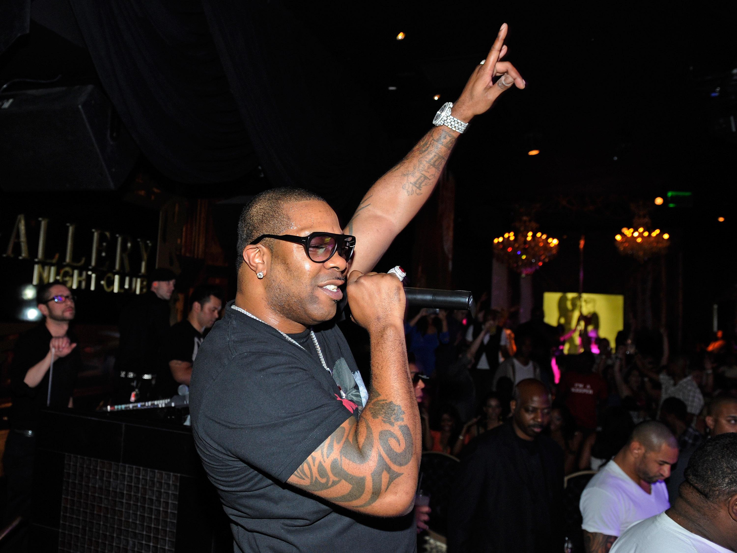 Busta Rhymes Performs Live At Gallery Nightclub At Planet Hollywood