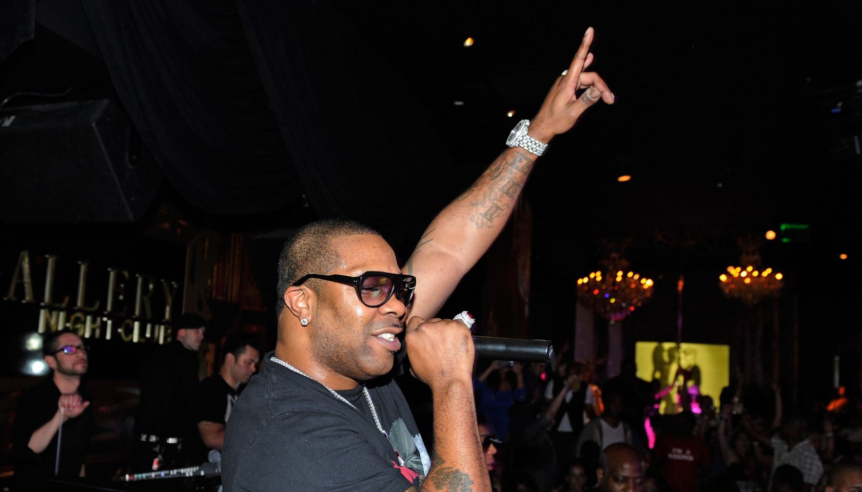 Busta Rhymes Performs Live At Gallery Nightclub At Planet Hollywood