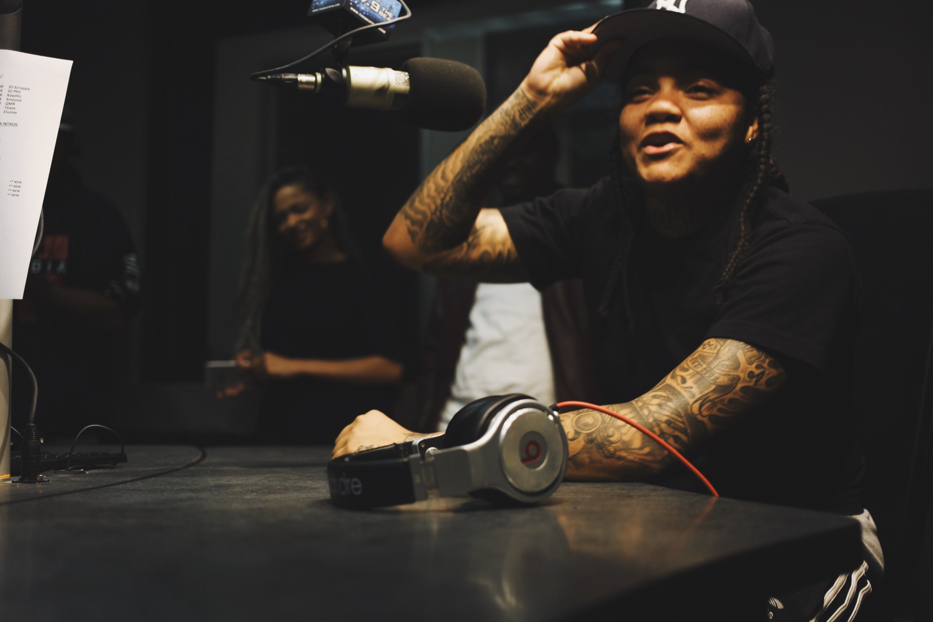 Young M.A. In Studio with J-Kruz