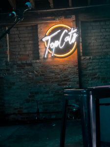 Justine Skye performing at Top Cats in Cincinnati
