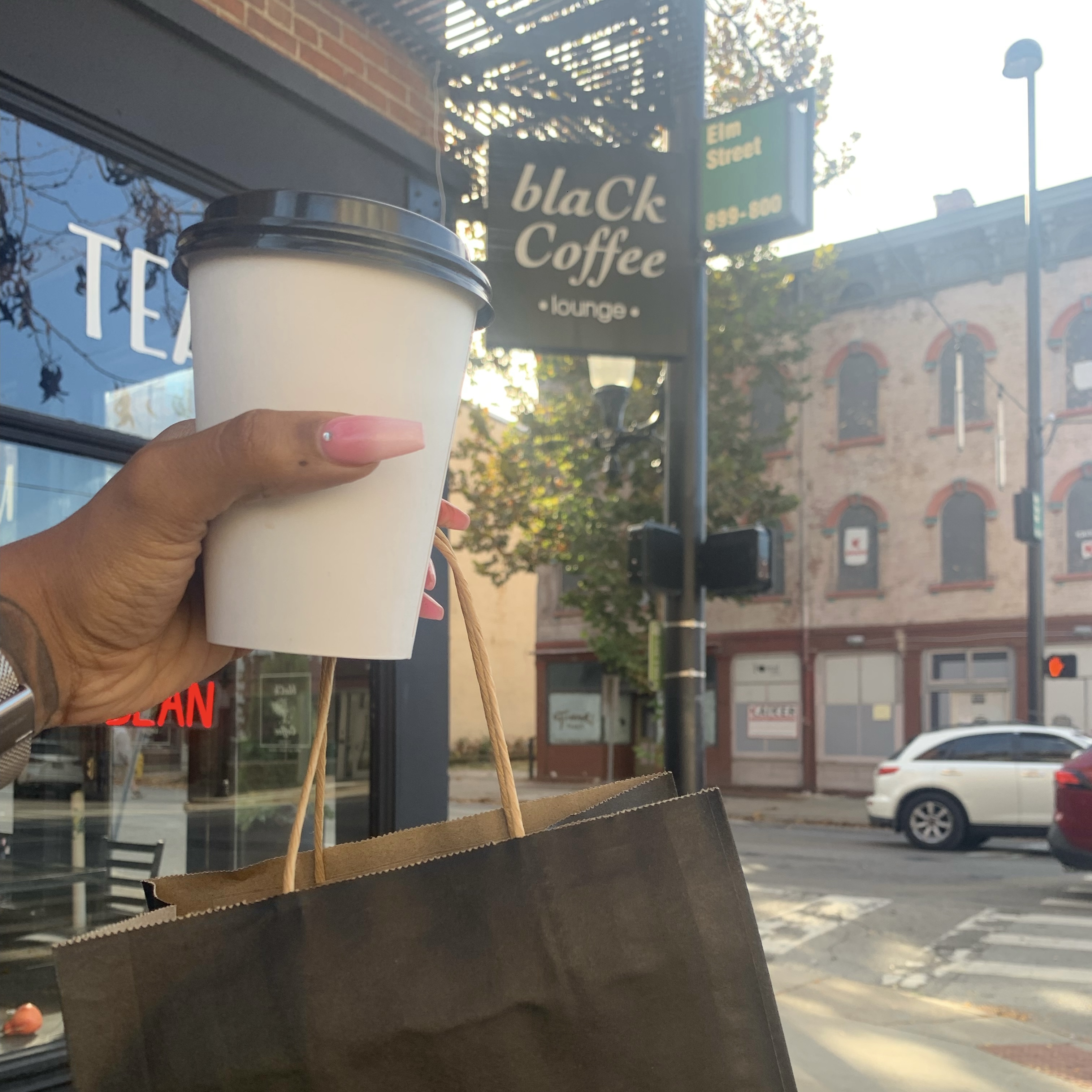 BlaCk Coffee Foodies with a Cutie