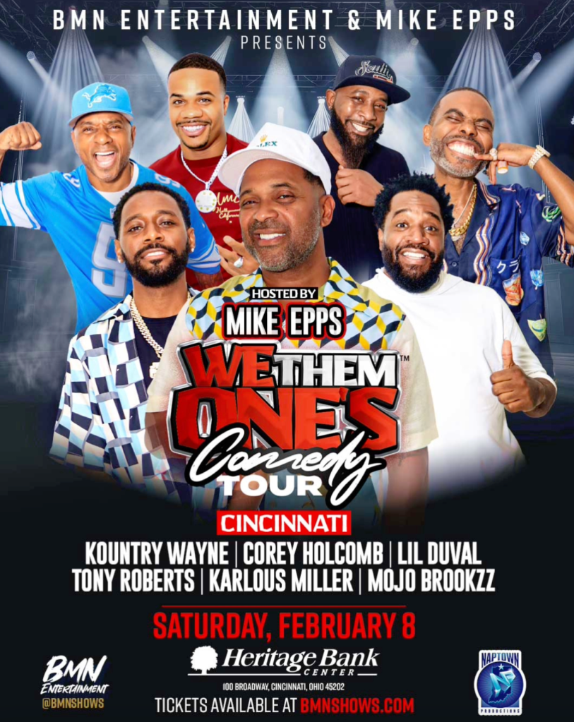 CIncinnati We Them Ones Comedy Tour 2025