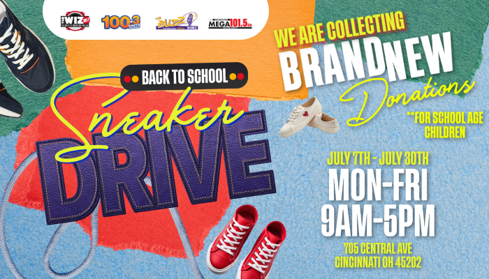 Radio One Cincinnati Sneaker Drive 2025