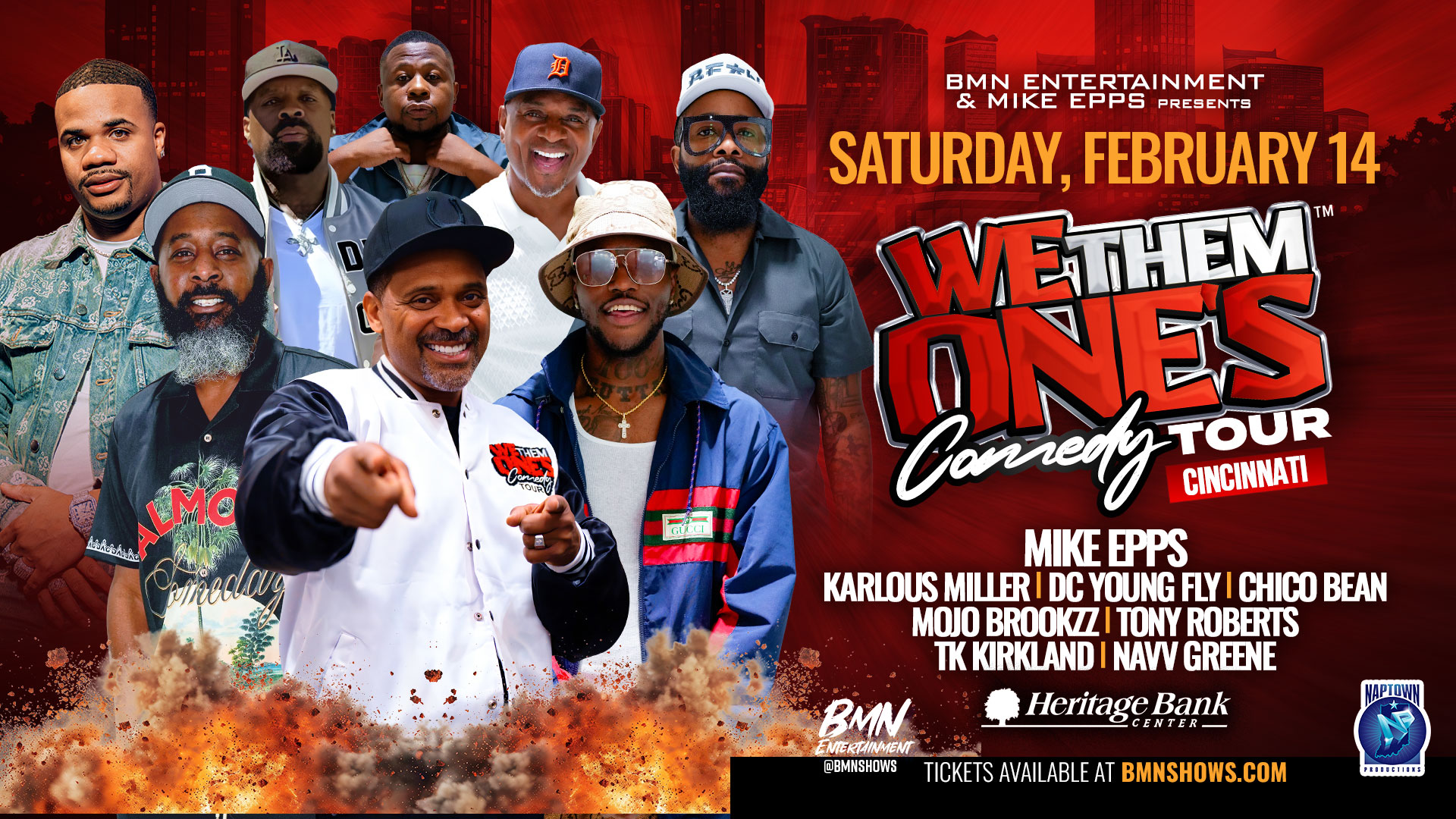 We Them Ones Comedy Tour: Assets Cincinnati